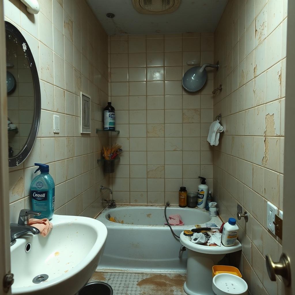 Bathroom before